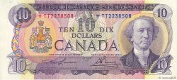 10 Dollars Remplacement CANADA  1971 P.088c TTB+