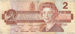 2 Dollars CANADA  1986 P.094a TB