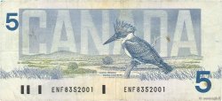 5 Dollars CANADA  1986 P.095a1 TB+