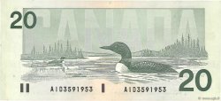 20 Dollars CANADA  1991 P.097a TTB+