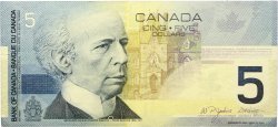 5 Dollars CANADA  2002 P.101 TTB