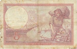 5 Francs FEMME CASQUÉE FRANCE  1932 F.03.16 pr.TB