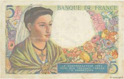 5 Francs BERGER FRANCE  1943 F.05.04 TB+