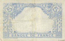 5 Francs BLEU FRANKREICH  1912 F.02.05 SS
