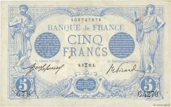 5 Francs BLEU FRANCE  1915 F.02.24 TTB+