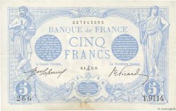 5 Francs BLEU FRANCE 1915 F.02.34