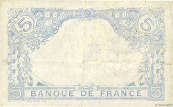 5 Francs BLEU lion inversé FRANCE  1917 F.02bis.04 TTB+
