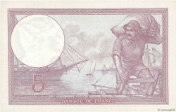 5 Francs FEMME CASQUÉE FRANCE  1933 F.03.17 NEUF