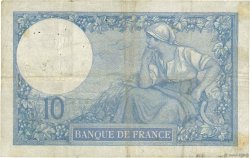 10 Francs MINERVE FRANCE  1917 F.06.02 B+