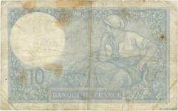 10 Francs MINERVE FRANCE  1923 F.06.07 B+