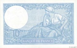 10 Francs MINERVE modifié FRANCE  1939 F.07.11 SUP