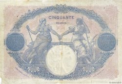 50 Francs BLEU ET ROSE FRANCE  1925 F.14.38 B