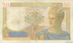 50 Francs CÉRÈS FRANCE  1936 F.17.27 TB