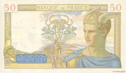 50 Francs CÉRÈS FRANCE  1937 F.17.37 TTB