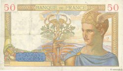 50 Francs CÉRÈS FRANCE  1937 F.17.40 TTB