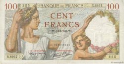 100 Francs SULLY FRANCE  1940 F.26.25 TB