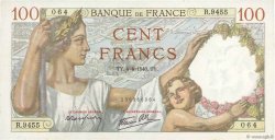 100 Francs SULLY FRANCE  1940 F.26.26
