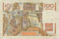 100 Francs JEUNE PAYSAN filigrane inversé FRANCE  1954 F.28bis.05 TB