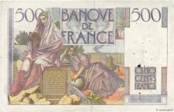 500 Francs CHATEAUBRIAND FRANCE  1946 F.34.04 pr.TTB
