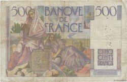 500 Francs CHATEAUBRIAND FRANCE  1946 F.34.06 B