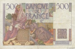 500 Francs CHATEAUBRIAND FRANCE  1947 F.34.07 TTB