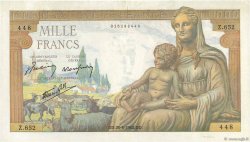 1000 Francs DÉESSE DÉMÉTER FRANCE  1942 F.40.03