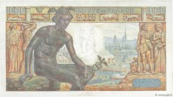 1000 Francs DÉESSE DÉMÉTER FRANCE  1942 F.40.05 pr.TTB