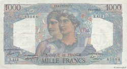 1000 Francs MINERVE ET HERCULE FRANCE  1948 F.41.20 pr.TTB