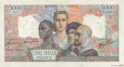 5000 Francs EMPIRE FRANÇAIS FRANCE  1945 F.47.44