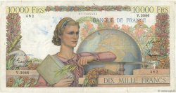 10000 Francs GÉNIE FRANÇAIS FRANCE  1952 F.50.60
