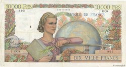 10000 Francs GÉNIE FRANÇAIS FRANCE  1952 F.50.61