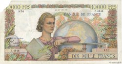 10000 Francs GÉNIE FRANÇAIS FRANCE  1953 F.50.66 F