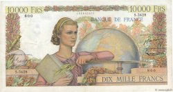10000 Francs GÉNIE FRANÇAIS FRANCE  1953 F.50.67 TTB
