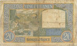 20 Francs TRAVAIL ET SCIENCE FRANCE  1941 F.12.14 B