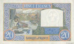 20 Francs TRAVAIL ET SCIENCE FRANCE  1941 F.12.16 pr.SUP