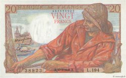 20 Francs PÊCHEUR FRANKREICH 1949 F.13.14