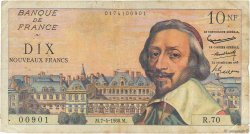 10 Nouveaux Francs RICHELIEU FRANCE  1960 F.57.06 B