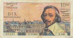 10 Nouveaux Francs RICHELIEU FRANCE  1960 F.57.12