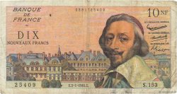 10 Nouveaux Francs RICHELIEU FRANCE  1961 F.57.13
