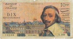 10 Nouveaux Francs RICHELIEU FRANCE  1962 F.57.17 B