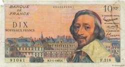 10 Nouveaux Francs RICHELIEU FRANCE  1962 F.57.18 G
