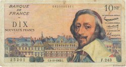 10 Nouveaux Francs RICHELIEU FRANCE  1962 F.57.21 B