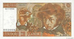10 Francs BERLIOZ FRANCE  1978 F.63.23 SUP