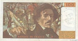 100 Francs DELACROIX FRANCE  1978 F.68.01 TB