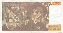 100 Francs DELACROIX FRANCE  1978 F.68.03 pr.TTB