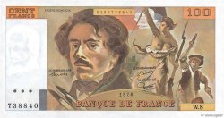 100 Francs DELACROIX modifié FRANCE  1978 F.69.01f pr.NEUF