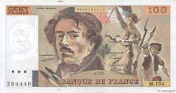 100 Francs DELACROIX modifié FRANCE  1989 F.69.13d TTB+