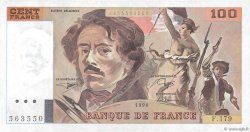100 Francs DELACROIX imprimé en continu FRANCE  1990 F.69bis.02c pr.NEUF