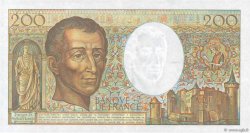 200 Francs MONTESQUIEU FRANCE  1991 F.70.11 SUP+