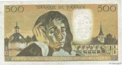 500 Francs PASCAL FRANCE  1968 F.71.01 TTB
